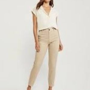 Everlane NWT Khaki Beige Chino Fitted Trouser Pant